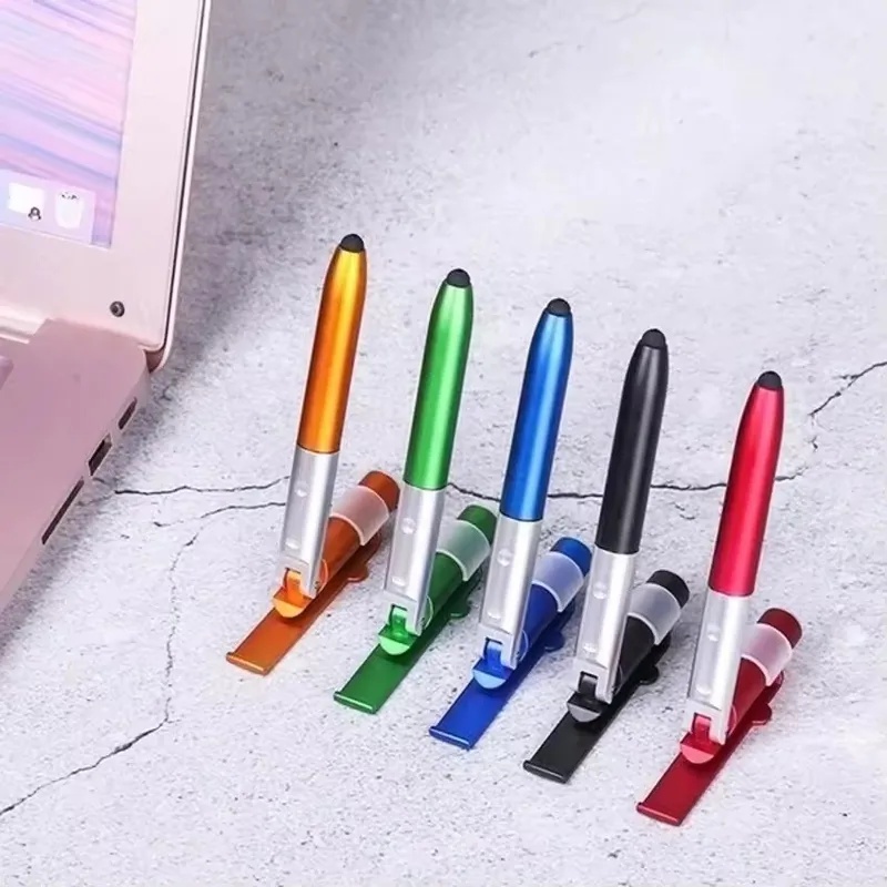 Desk Organizer - ปากกาลูกลื่นอเนกประสงค์ 4 in 1 พร้อมไฟ LED