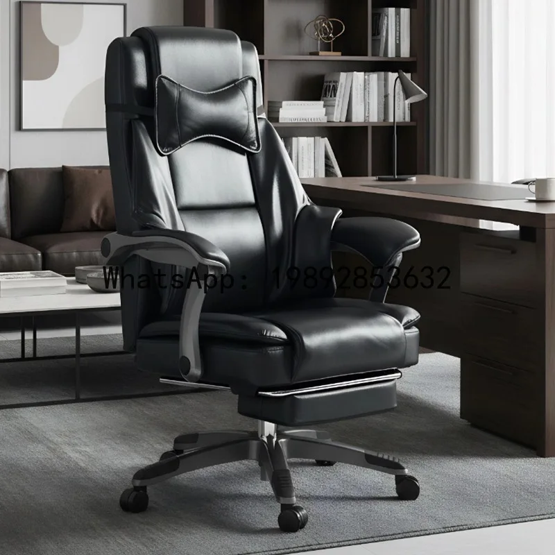Office Chair - เก้าอี้สำนักงาน H5.15 - เก้าอี้คอมพิวเตอร์ที่นั่งสบายสำหรับใช้ในบ้านและสำนักงาน - เก้าอี้ผู้บริหาร