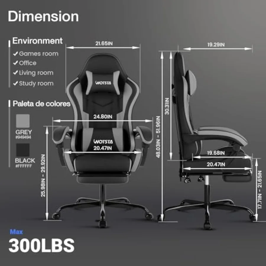 เก้าอี้สำนักงานสำหรับเล่นเกม อ - Office Chair บทวิจารณ์และราคา