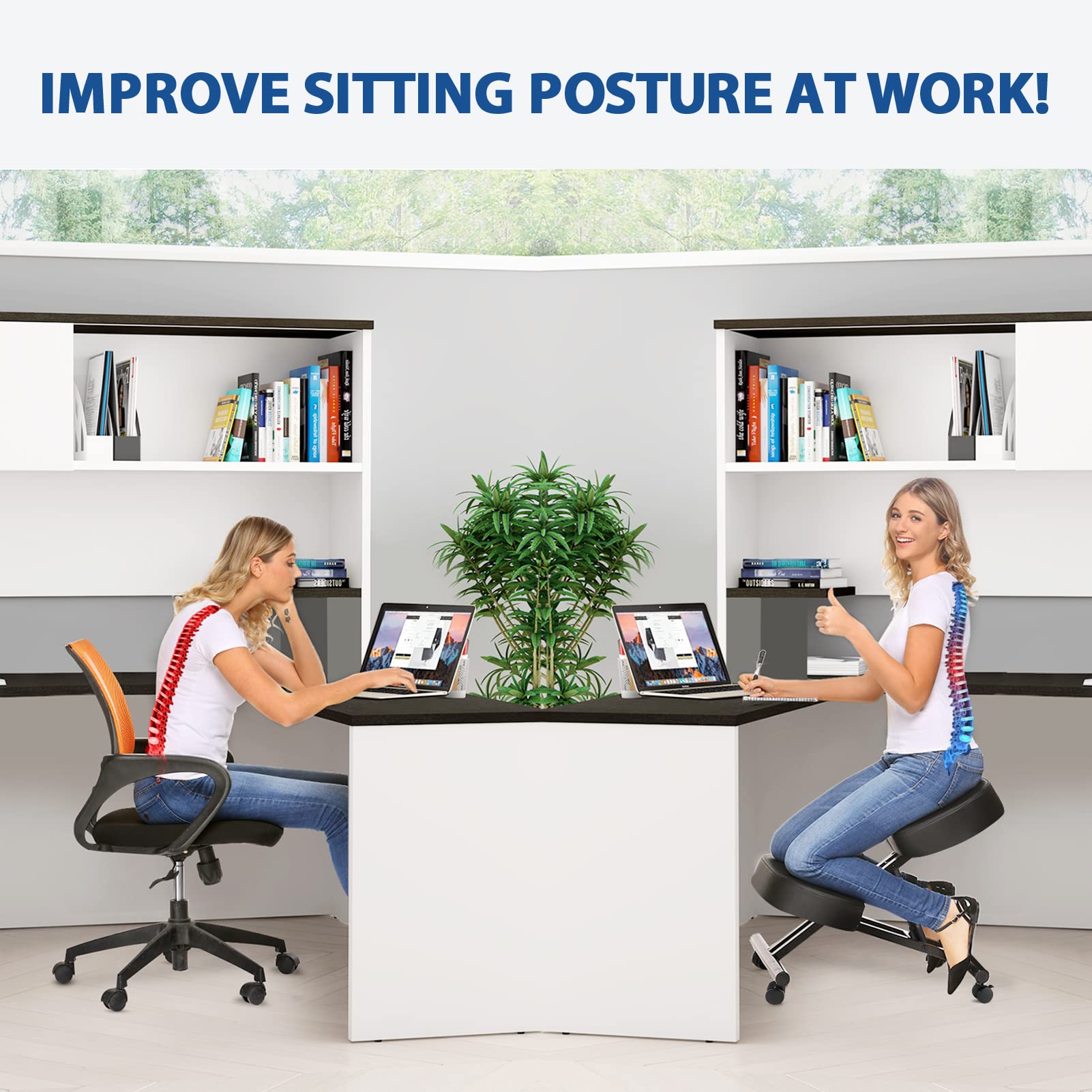 เก้าอี้นั่งคุกเข่าตามหลักสรีรศ - Office Stool บทวิจารณ์และราคา