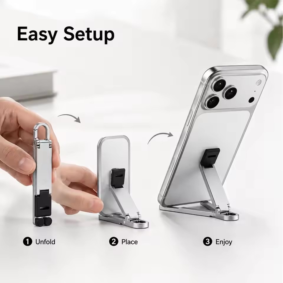 ที่วางโทรศัพท์แบบพับได้ขนาดเล็ - Standing Desk บทวิจารณ์และราคา