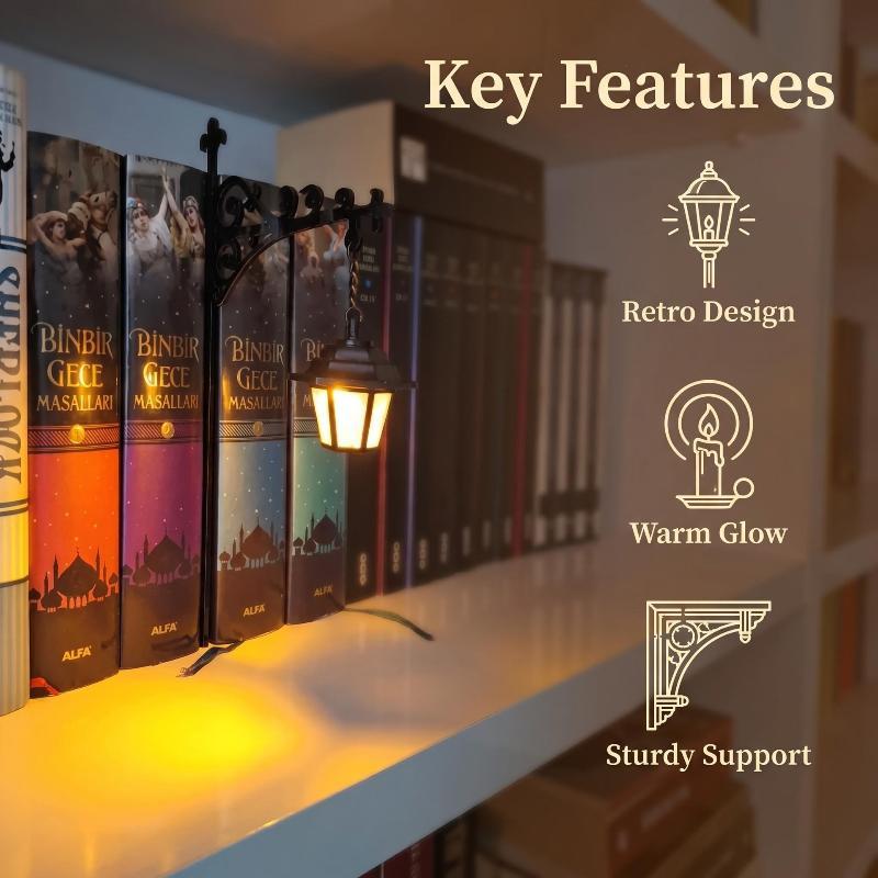 1 ชิ้น โคมไฟตั้งโต๊ะสไตล์วินเท - Bookshelf บทวิจารณ์และราคา